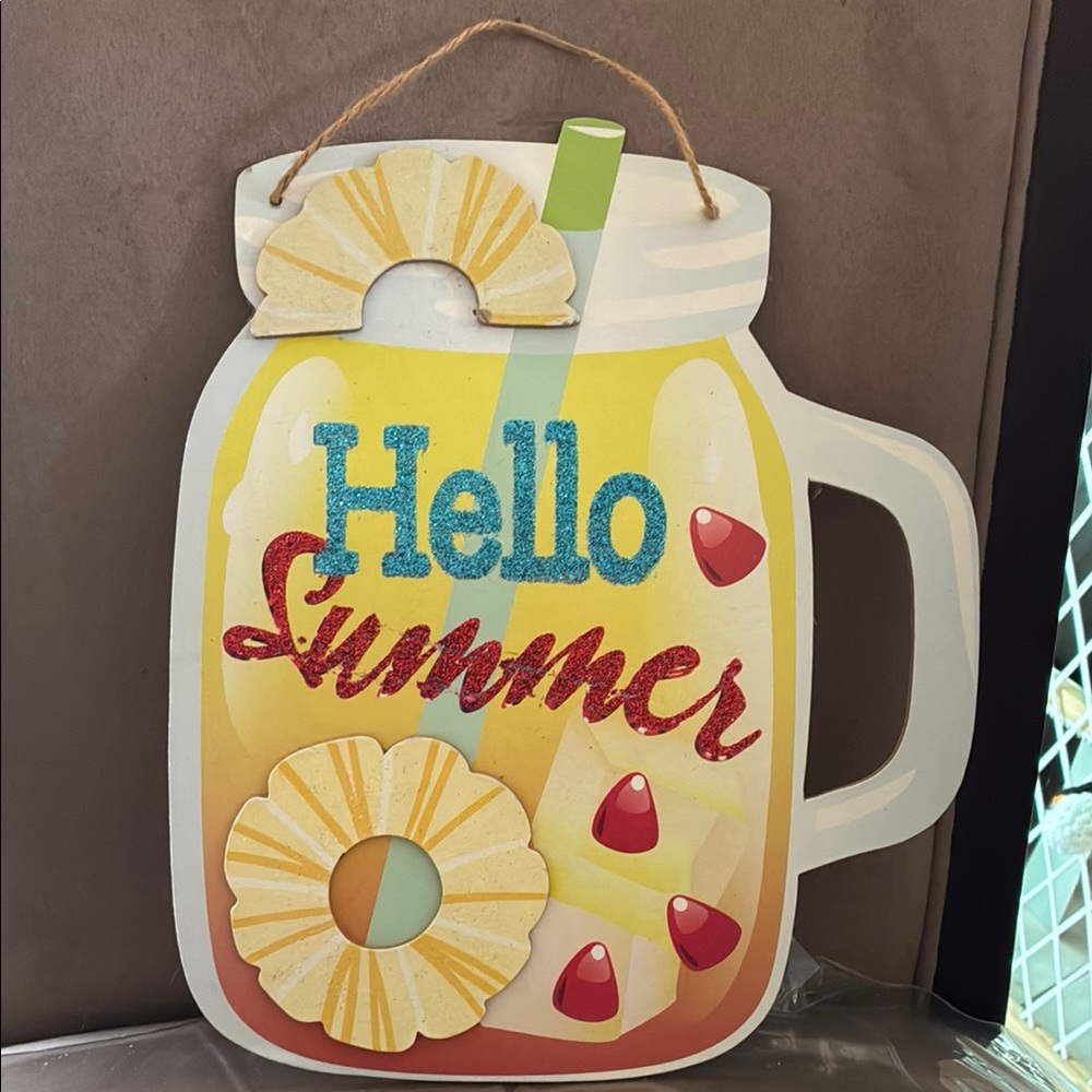 Hello Summer🥳2xHP🥳Mason Jar Wall Decor